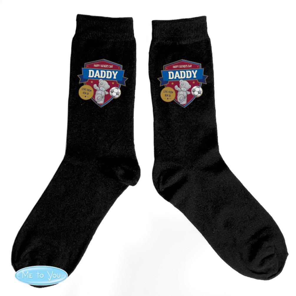 Personalised Me to You Bear Football Mens Socks Extra Image 1